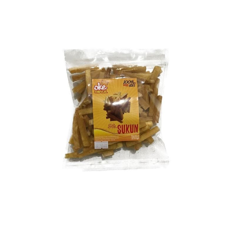 Oke Snack Stik Sukun 250Gr 1 Oke Snack Stik Sukun 250Gr